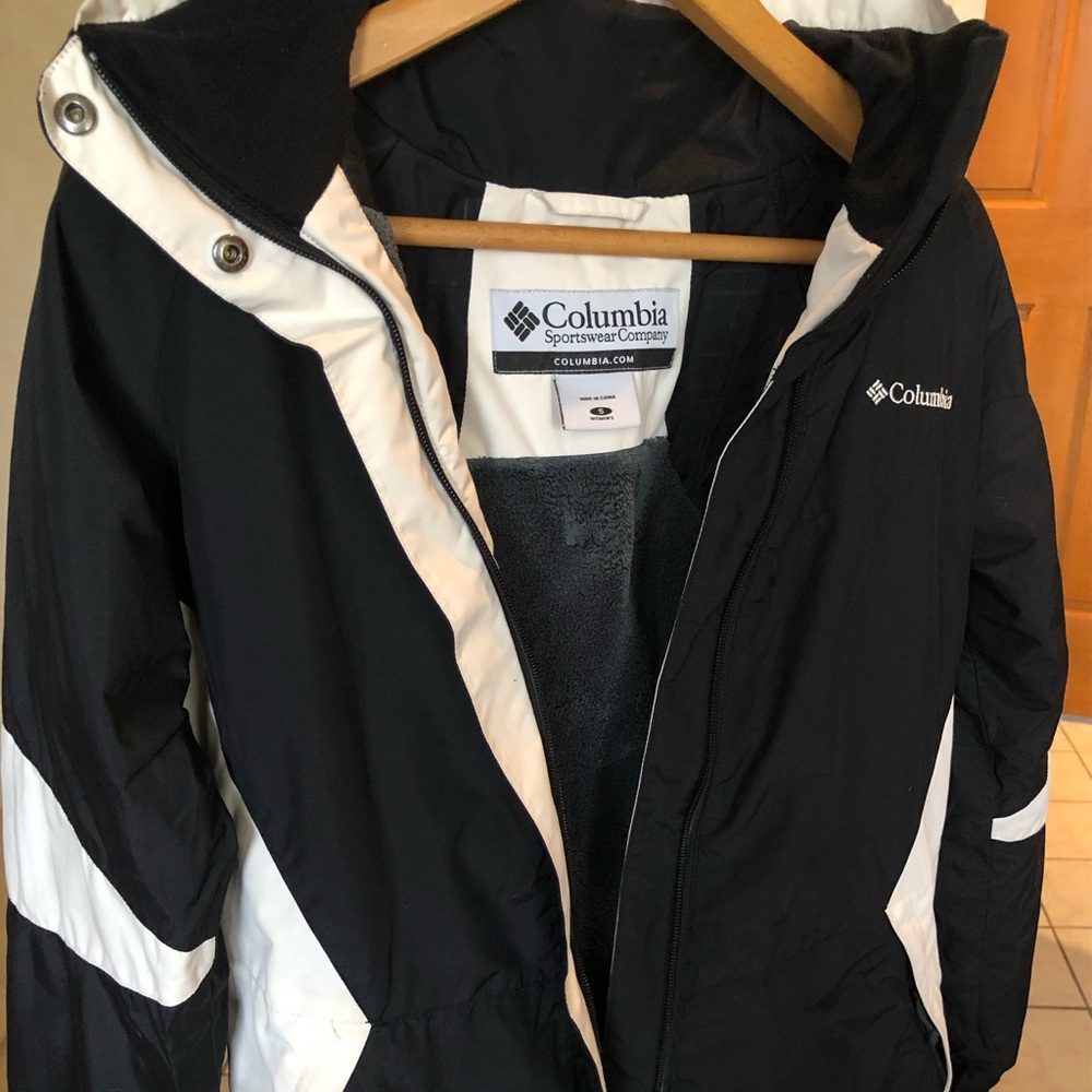 Columbia black and white Winter Jacket